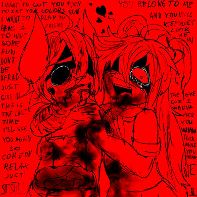 SAKUYA KILLS THE BRUTAL SHIT COVER CHARA!