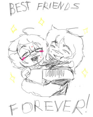 me with my bff :3333